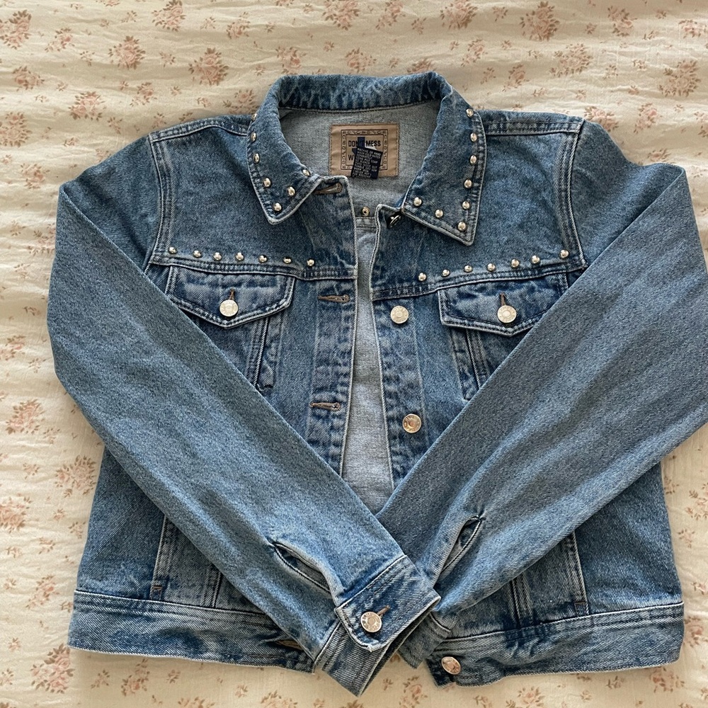 Studded Denim Jacket